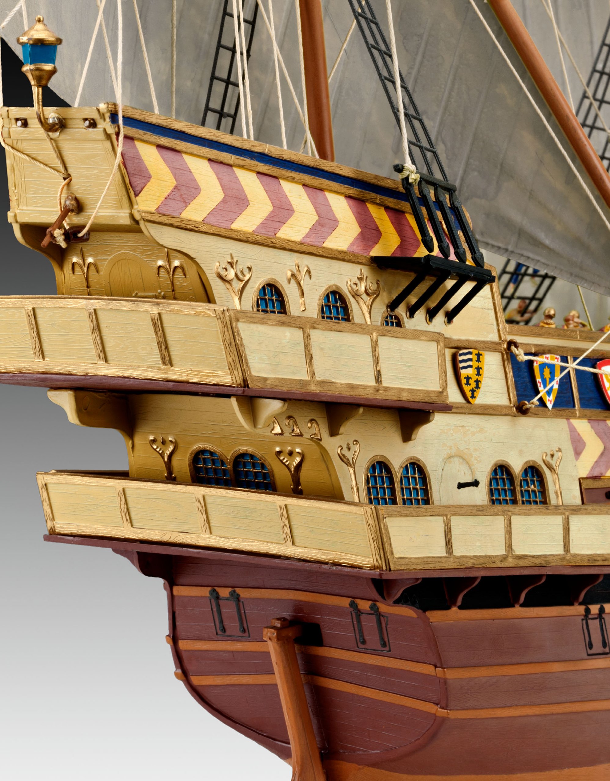 Galleon Revell Of Germany Spanish Galleon Plastic Model Kit