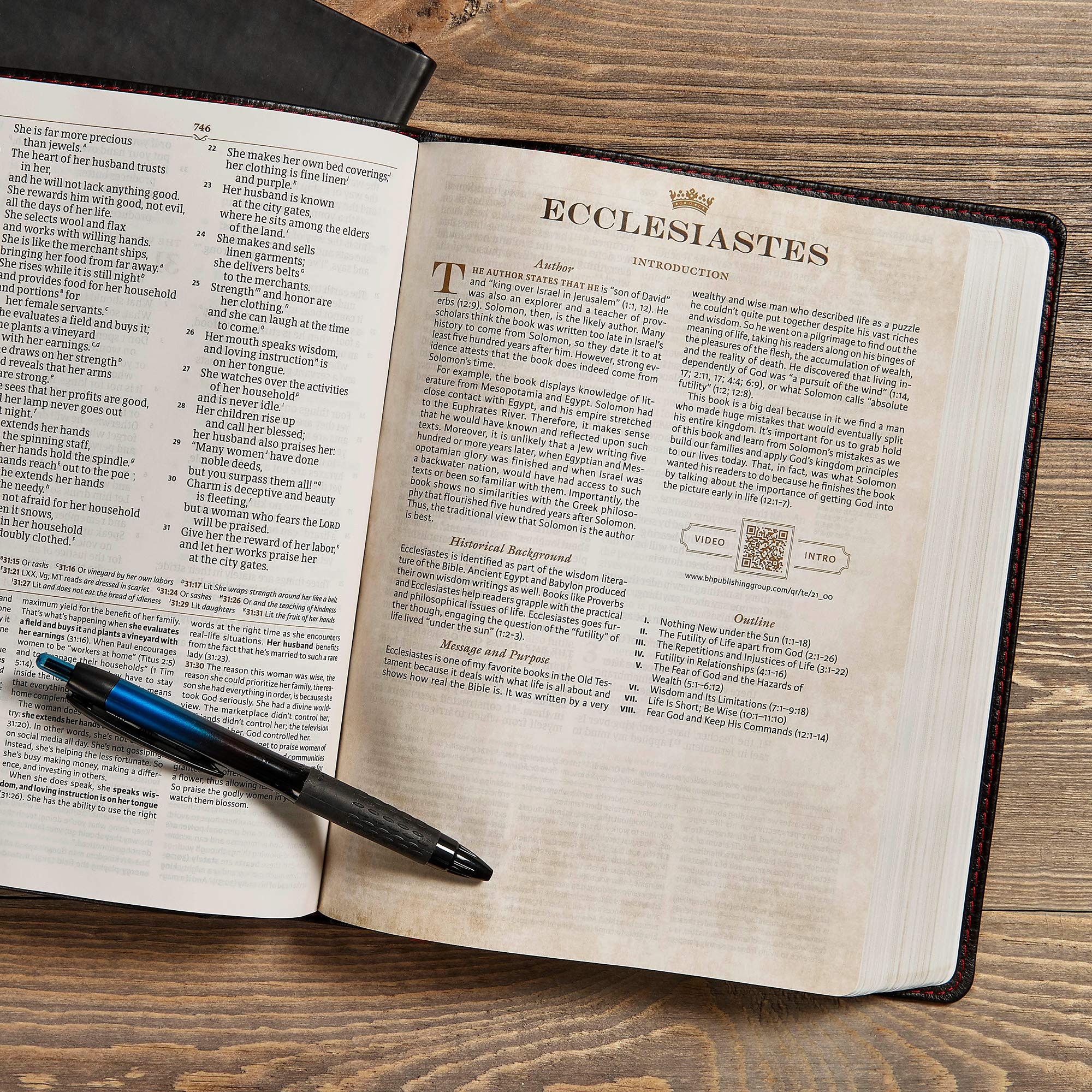 CSB Tony Evans Study Bible, Black Genuine Leather, Black Letter, Study Notes and Commentary, Articles, Videos, Charts, Easy-to-Read Bible Serif Type CSB Tony Evans Study Bible, Black Genuine Leather, Black Letter, Study Notes and Commentary, Articles, Videos, Charts, Easy-to-Read Bible Serif Type Leather Bound