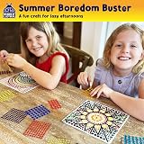 Purple Ladybug SunGemmers Suncatcher Kit Kids 5+ No-M mess Craft Set view 2