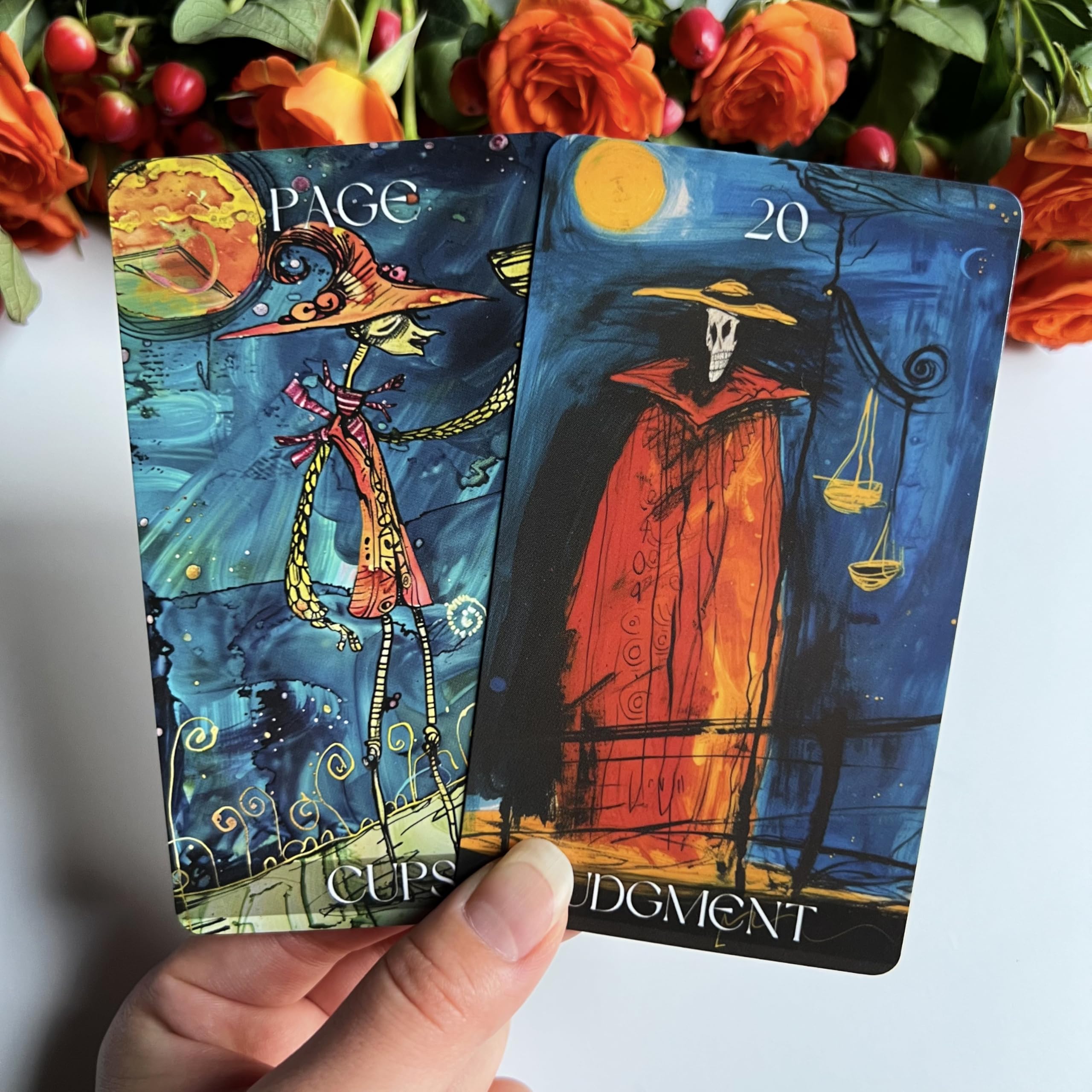 Graffiti Tarot Deck, Unique Tarot Cards for Beginners, Fortune Telling Cards