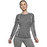 Kari Traa Smekker Long Sleeve Women's Base Layer Top - 100% Merino Wool Fitted Knit Thermal Shirt