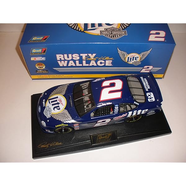 Rusty Wallace 1999 Action 1 64 2 Miller Lite Nascar Ford Taurus Diecast New