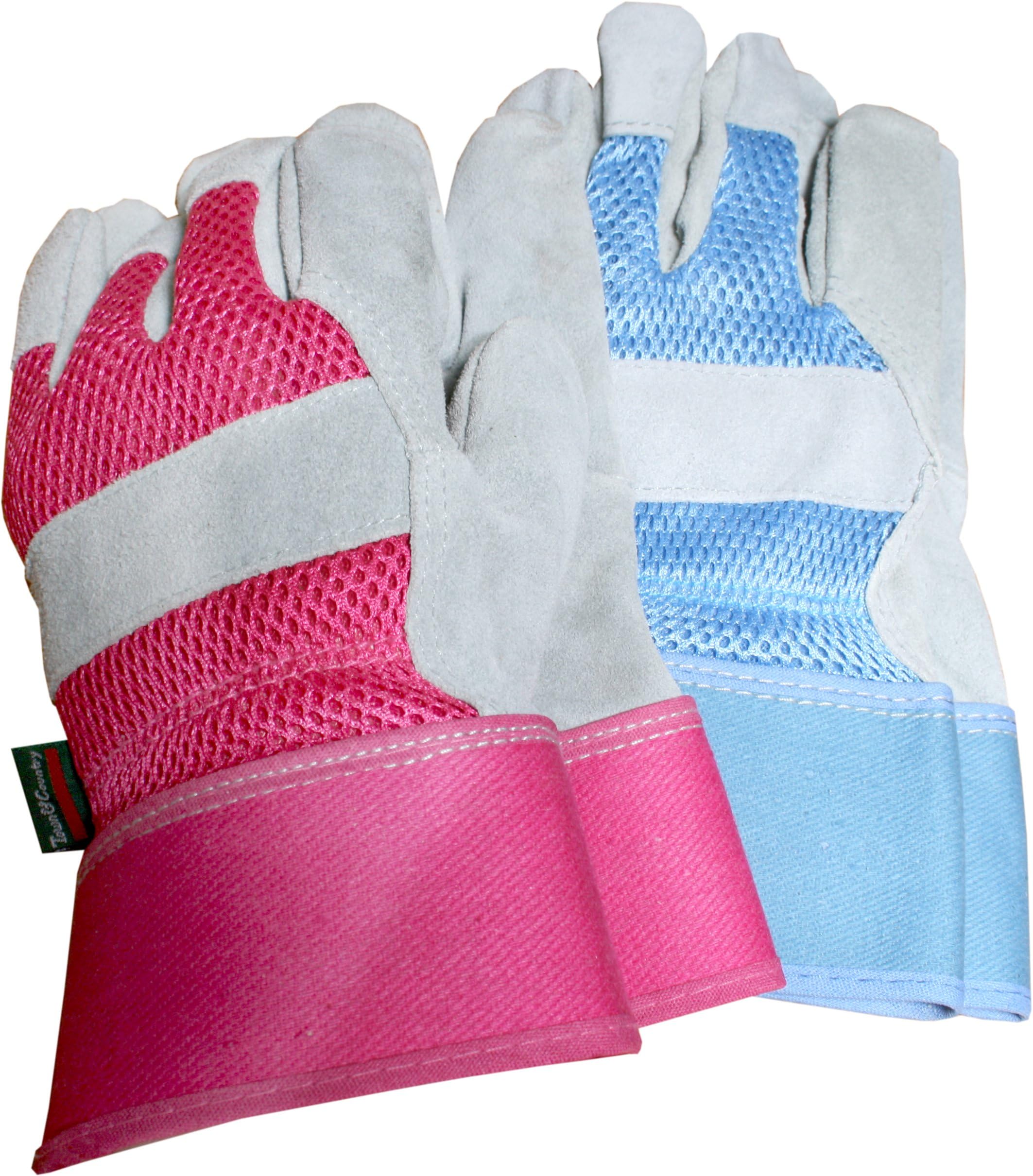 Town And Country - Tgl106S General Purpose Navy/Red Gloves Ladies - Small