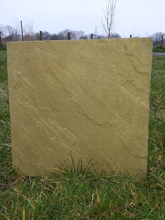 Stone Concrete Patio Paving Slabs 450 x 450 (Pack of 50) (DELIVERY