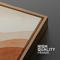 MUDECOR Framed Canvas Print Wall Art Set Rustic