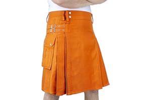 DSS KILTS- Men's Heavy Tartan Utility Kilt-Kilt for Men
