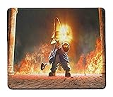 Final Fantasy Mouse Pad 12x10 Inches Office Gaming