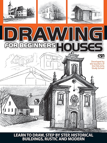 Download Drawing For Beginners - Houses: Learn to draw, step by step, historical houses, buildings, rustic and modern. (English Edition) PDF