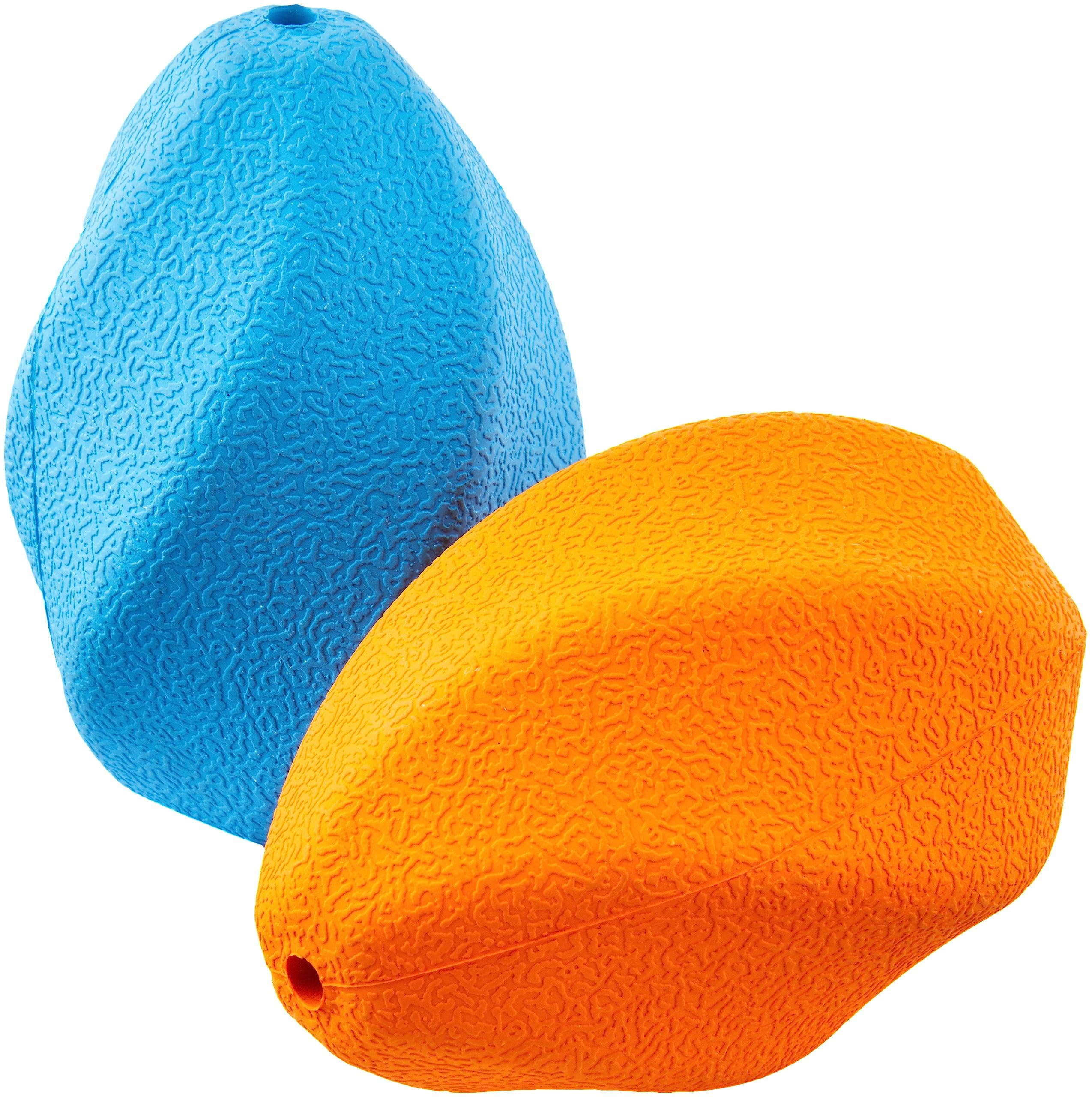 Photo 1 of Amazon Basics Interactive Dog Treat Dispensing Enrichment Chew Toy, Large, Multi Color, 2-Pack