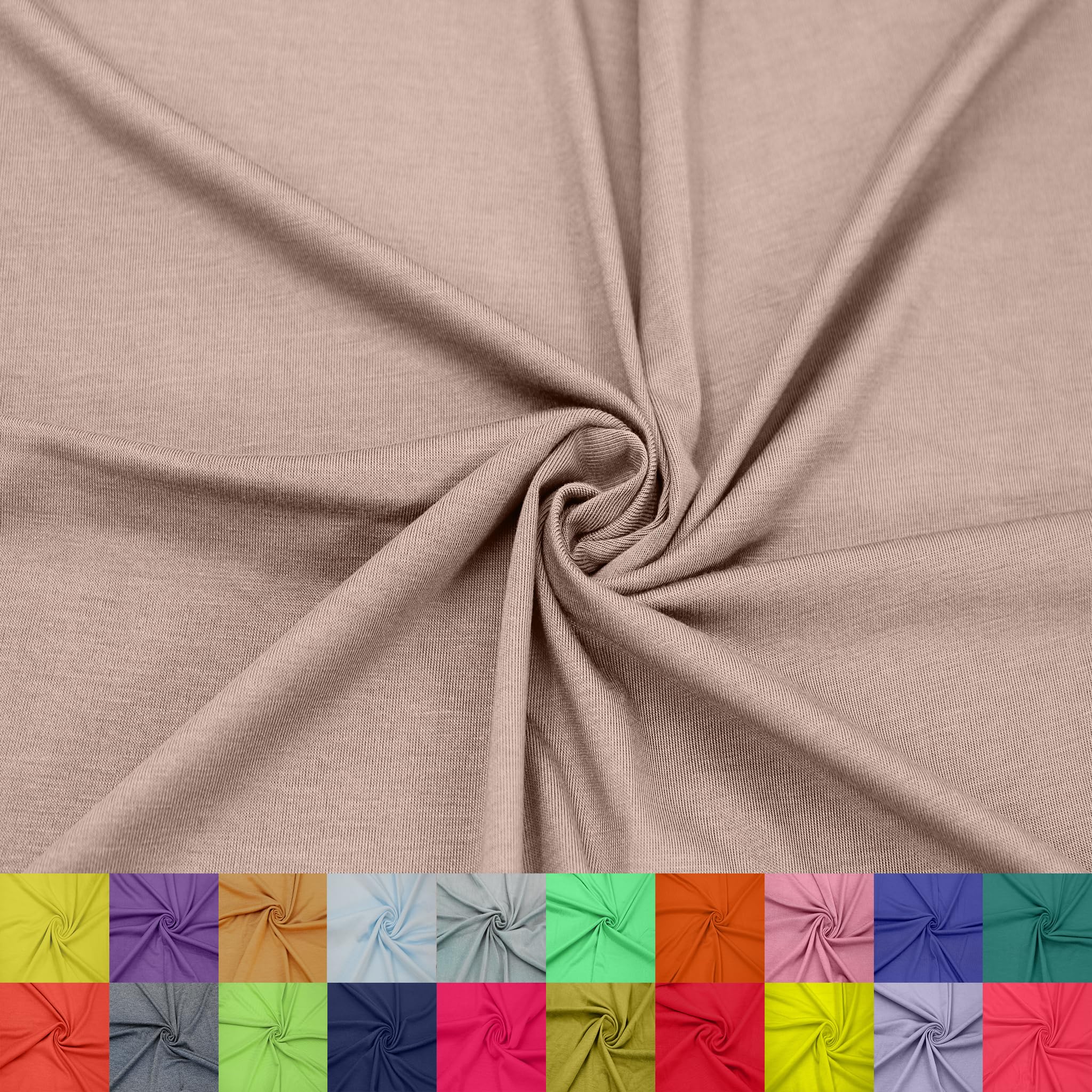 Stylish FABRIC 60" Wide Rayon Spandex Jersey Knit