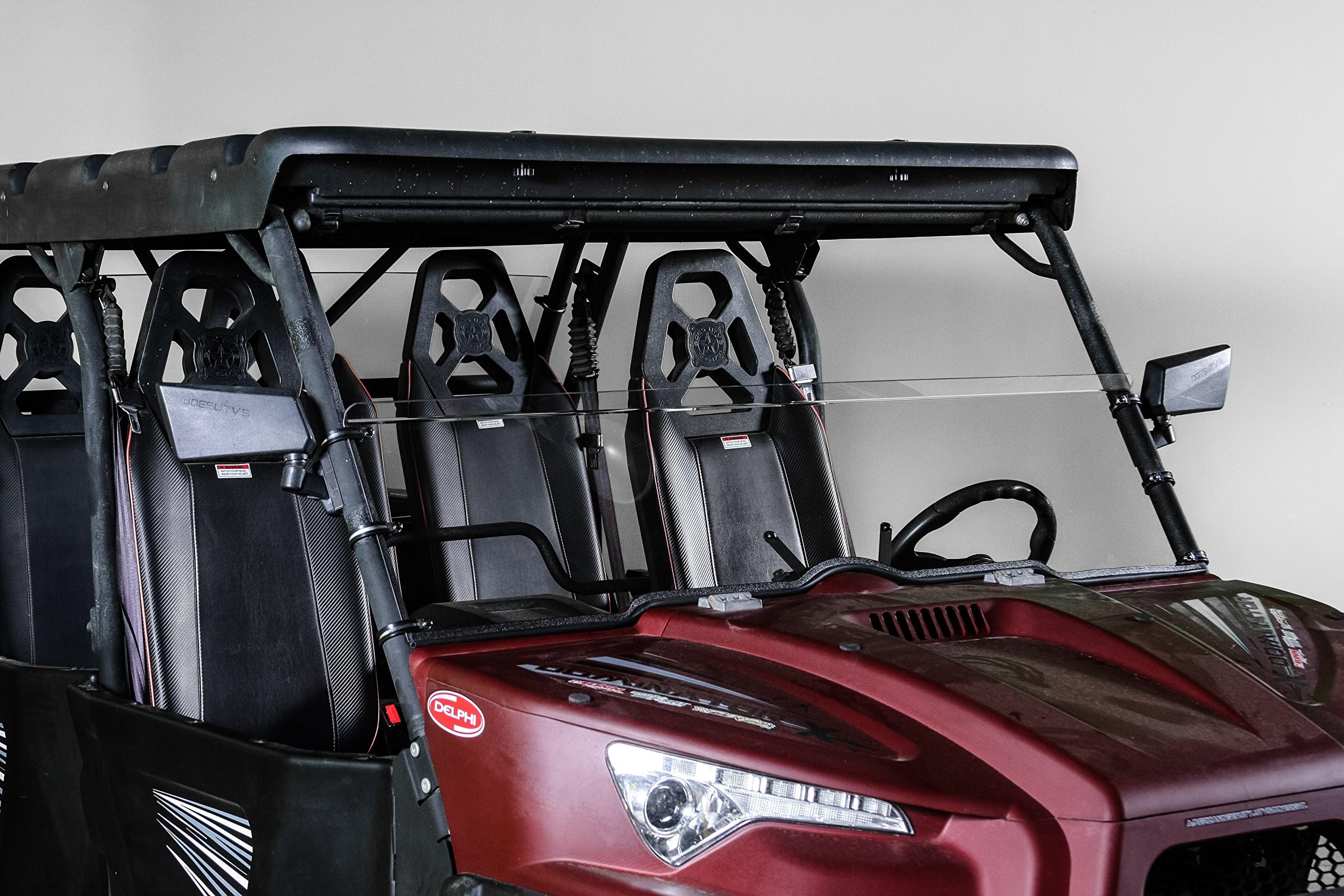 Compatible with Odes Dominator X Half UTV Windshield 1/4" - Scratch Resistant - Made in The USA!.