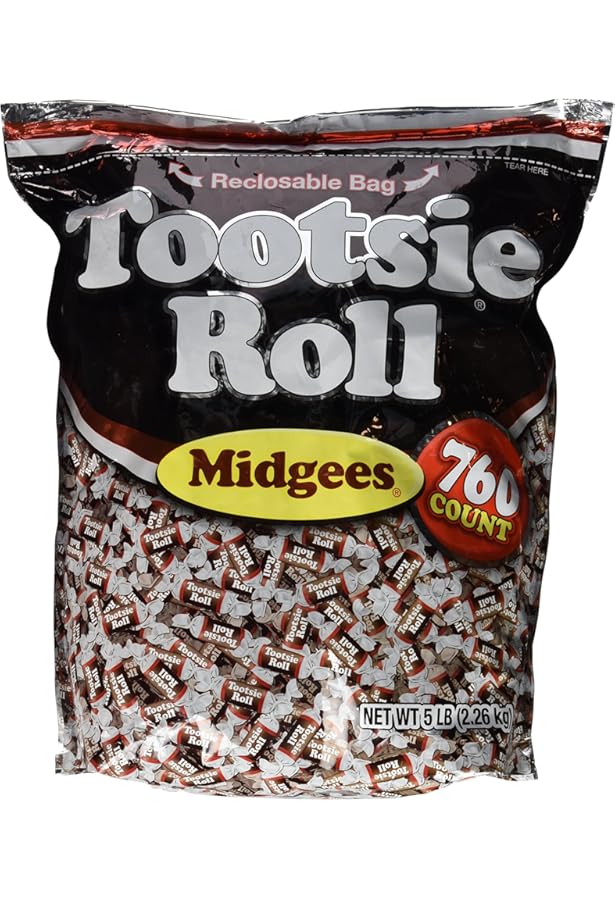 Amazon.com : Tootsie Roll Original Midgees Chewy, 38.8 oz (TOO7806