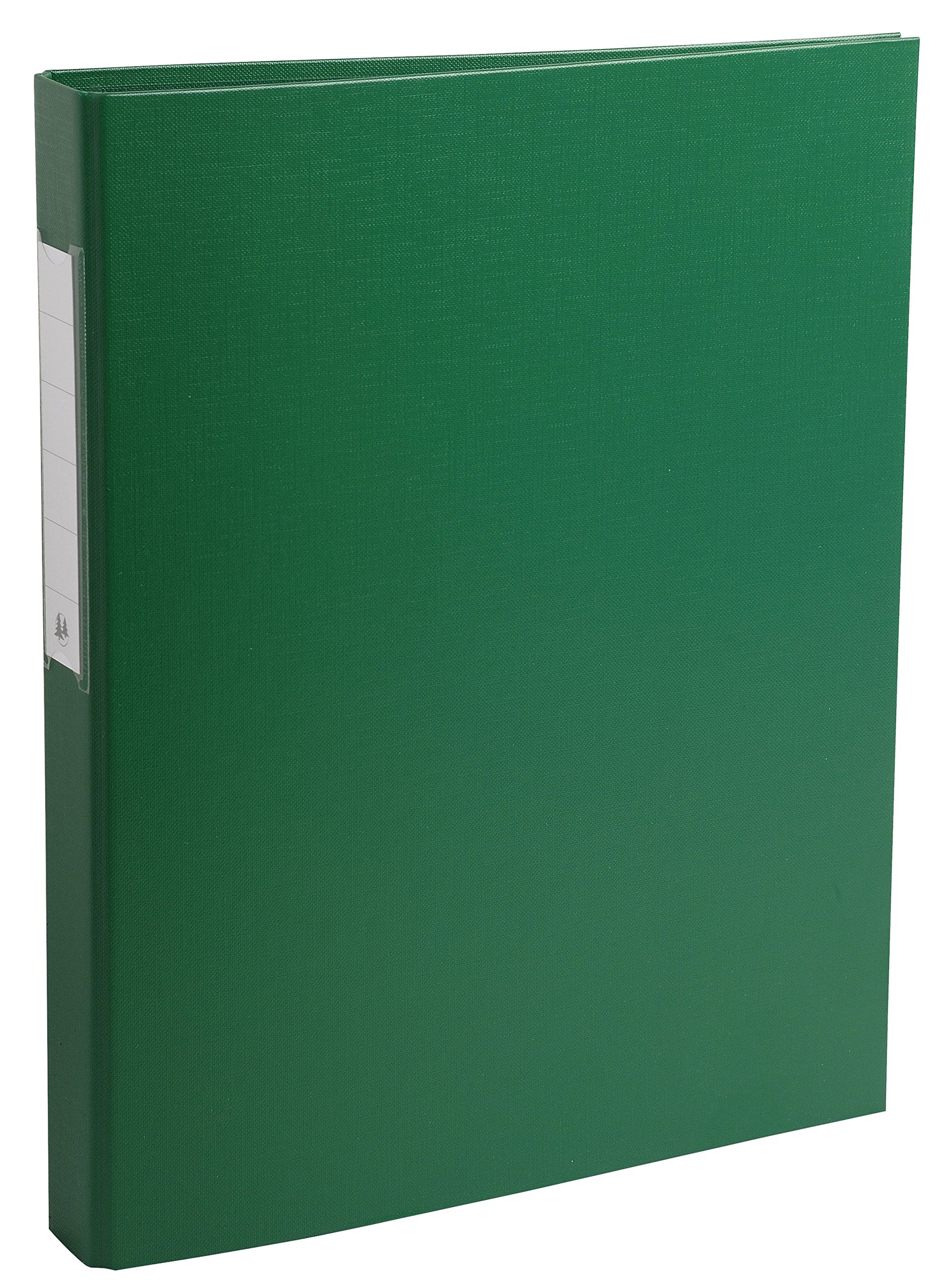 Exacompta - Ref 54383E - PP-Covered Ring Binder - Suitable for Storing A4 Documents, 2 Rings, 40mm Spine, Holds Up To 400 Sheets, Sturdy Cardboard - Green