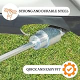 Double Dragon 30cm Caravan Corner Steady Jack Leg Winder Drill Adaptor 19mm view 5