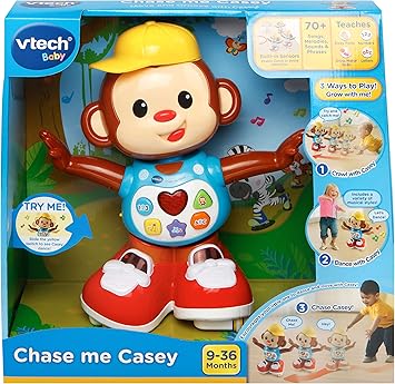 vtech catch me casey dancing monkey