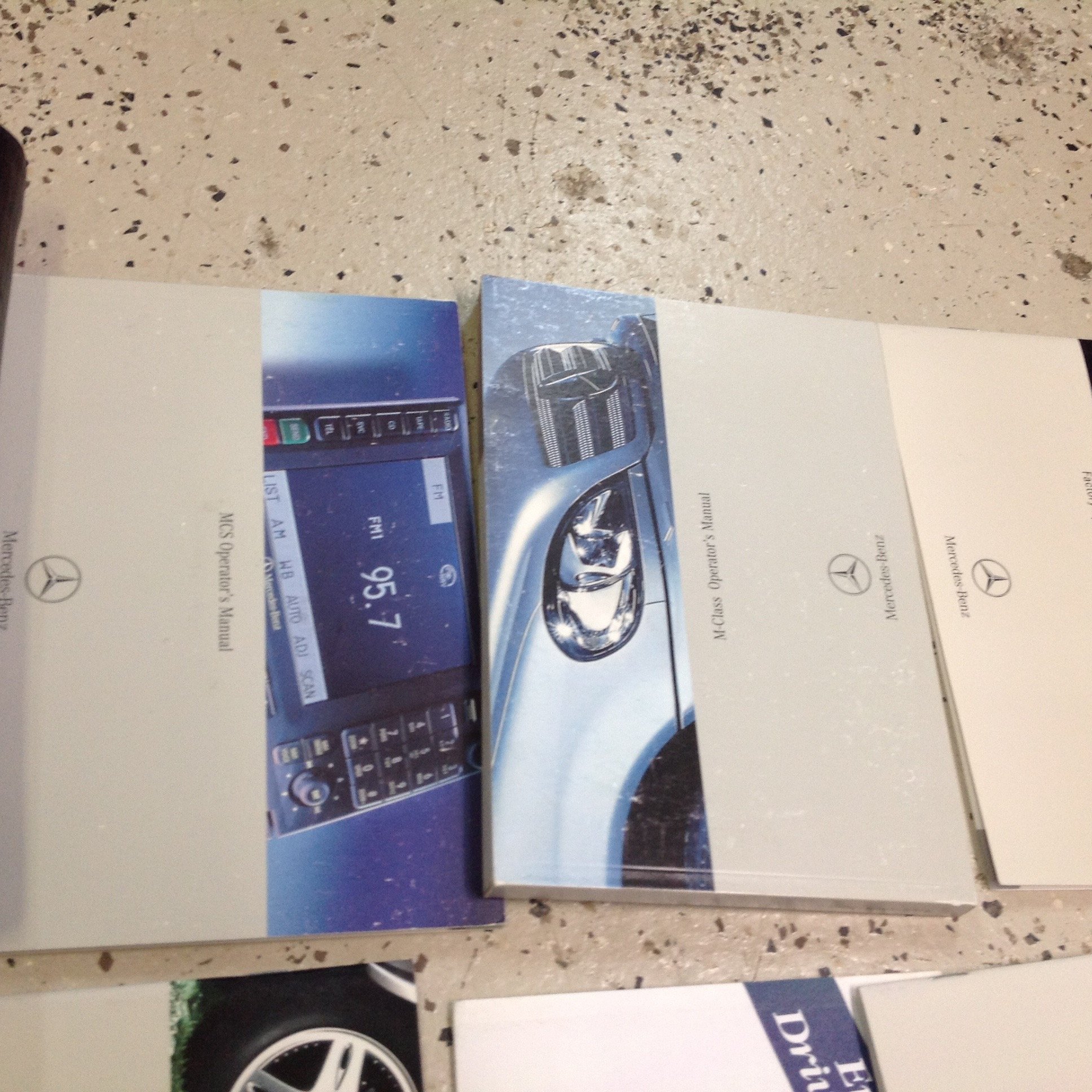 2003 MERCEDES BENZ M ML320 ML500 ML55 ML350 CLASS MODELS Operators Owners  Manual SET OEM: