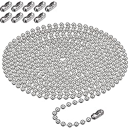 Shappy 10 Feets Beaded Ball Pull Chain Extension