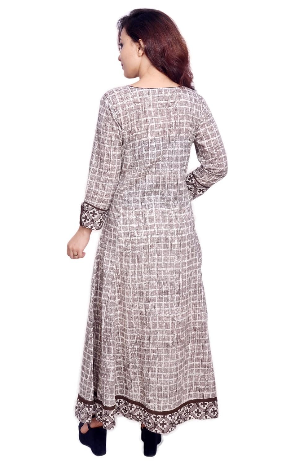 yash gallery women's cotton anarkali kurta