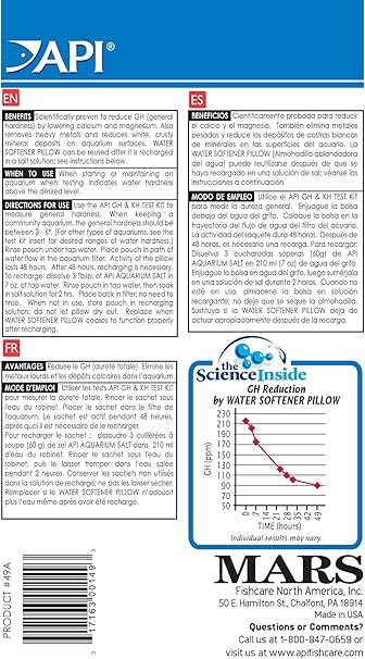 Water softener pillow Clearance