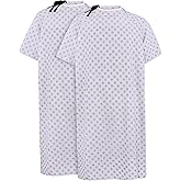Utopia Care Unisex Hospital Gowns, Patient Gowns with Back Tie for Men and Women, Comfortably Fits Sizes up to 2XL