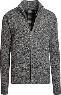 Alta Men's Fleece Lined Casual Full-Zip 