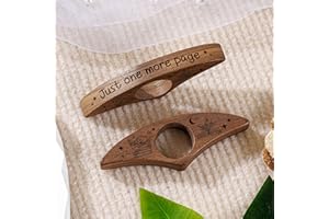 Just One More Page – Personalized Book Page Holder | Custom Name Thumb Spreader | Reading Gift for Book Lovers & Kids