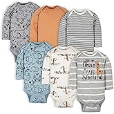 Gerber Baby Boys 6-pack Long-sleeve Onesies Bodysuit