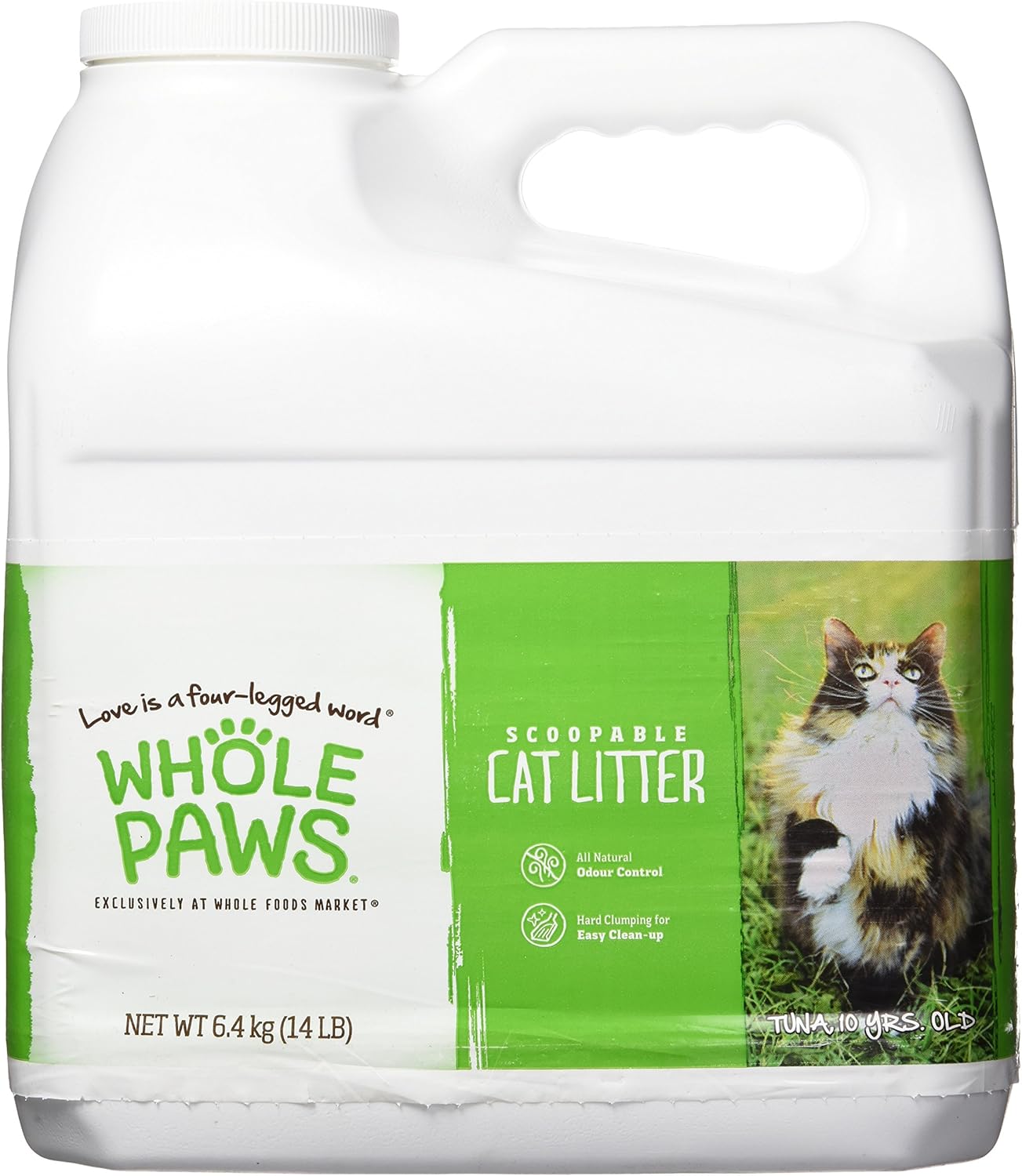 Whole Foods Market Whole Paws Scoopable Cat Litter, 14 lb Amazon.ca