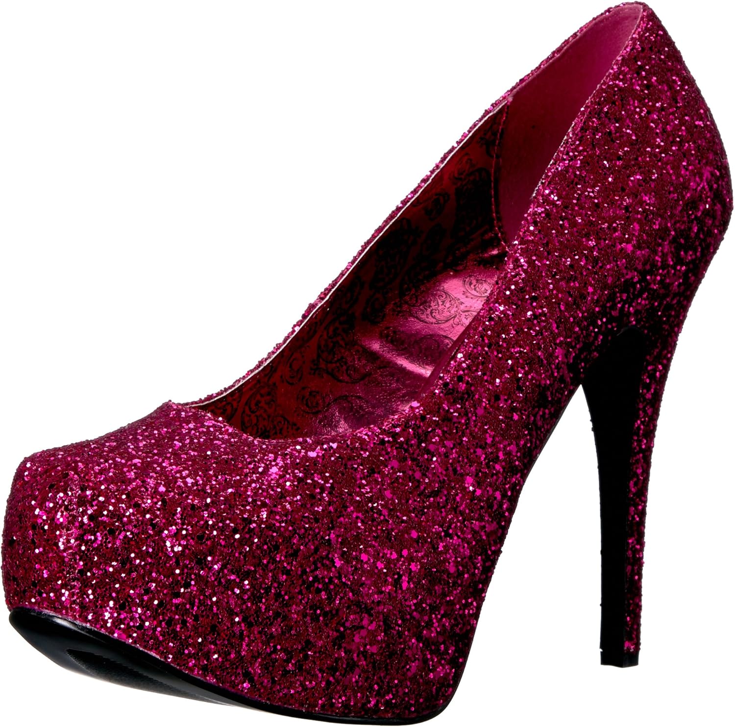 pleaser wide width heels