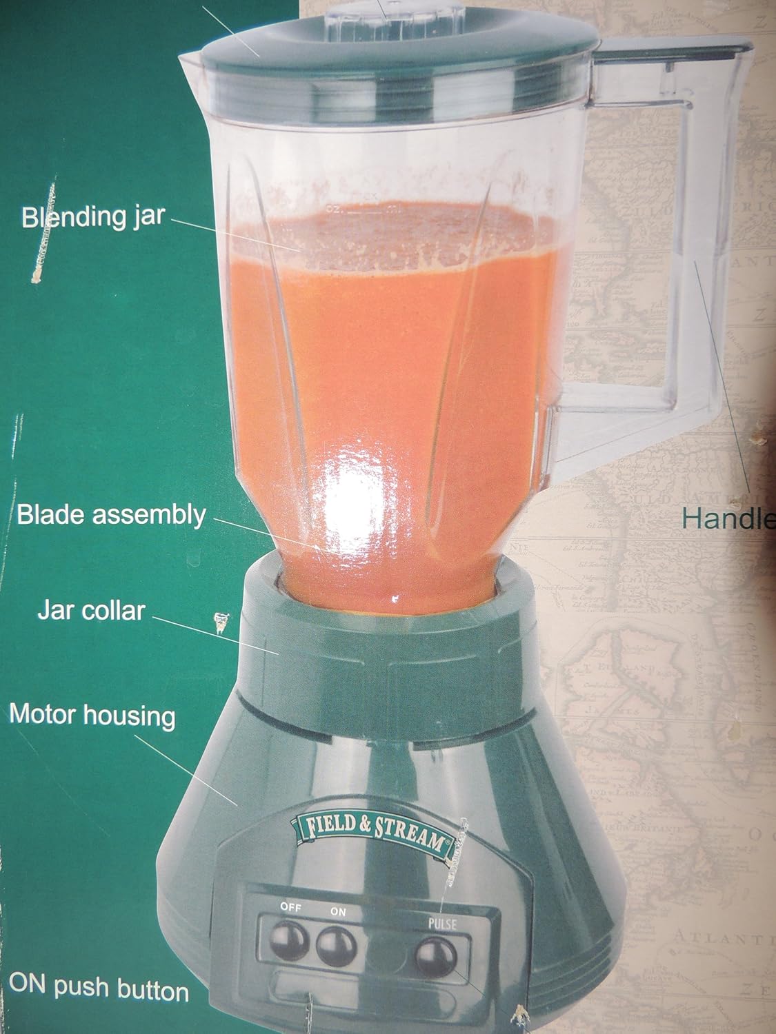 Amazon.com : Field & Stream 12V DC Portable Blender & Grinder : Sports & Outdoors