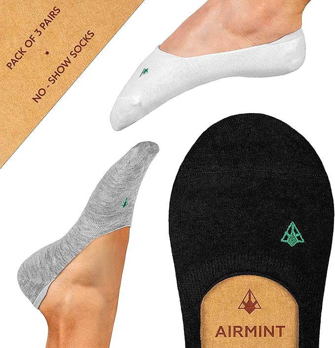 No Show Socks Women for Flats Set of 3 Unisex Non Slip No