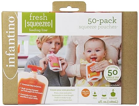 infantino squeeze pouches