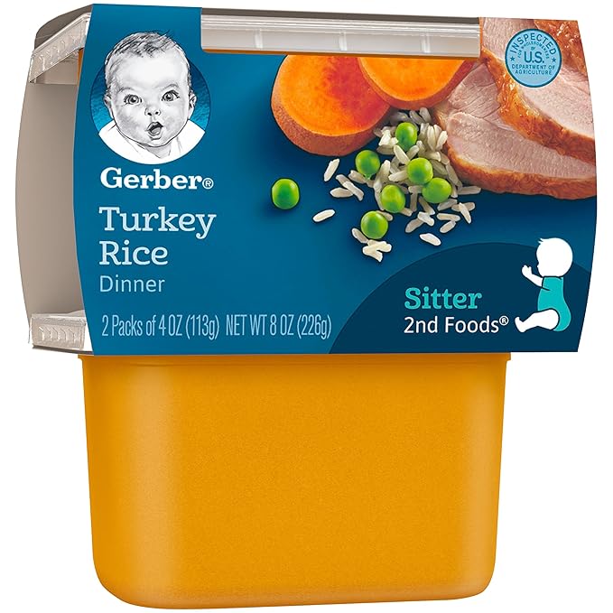 gerber turkey baby food