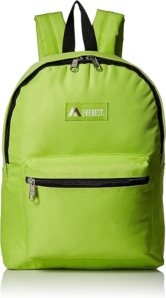 lime green jansport backpack