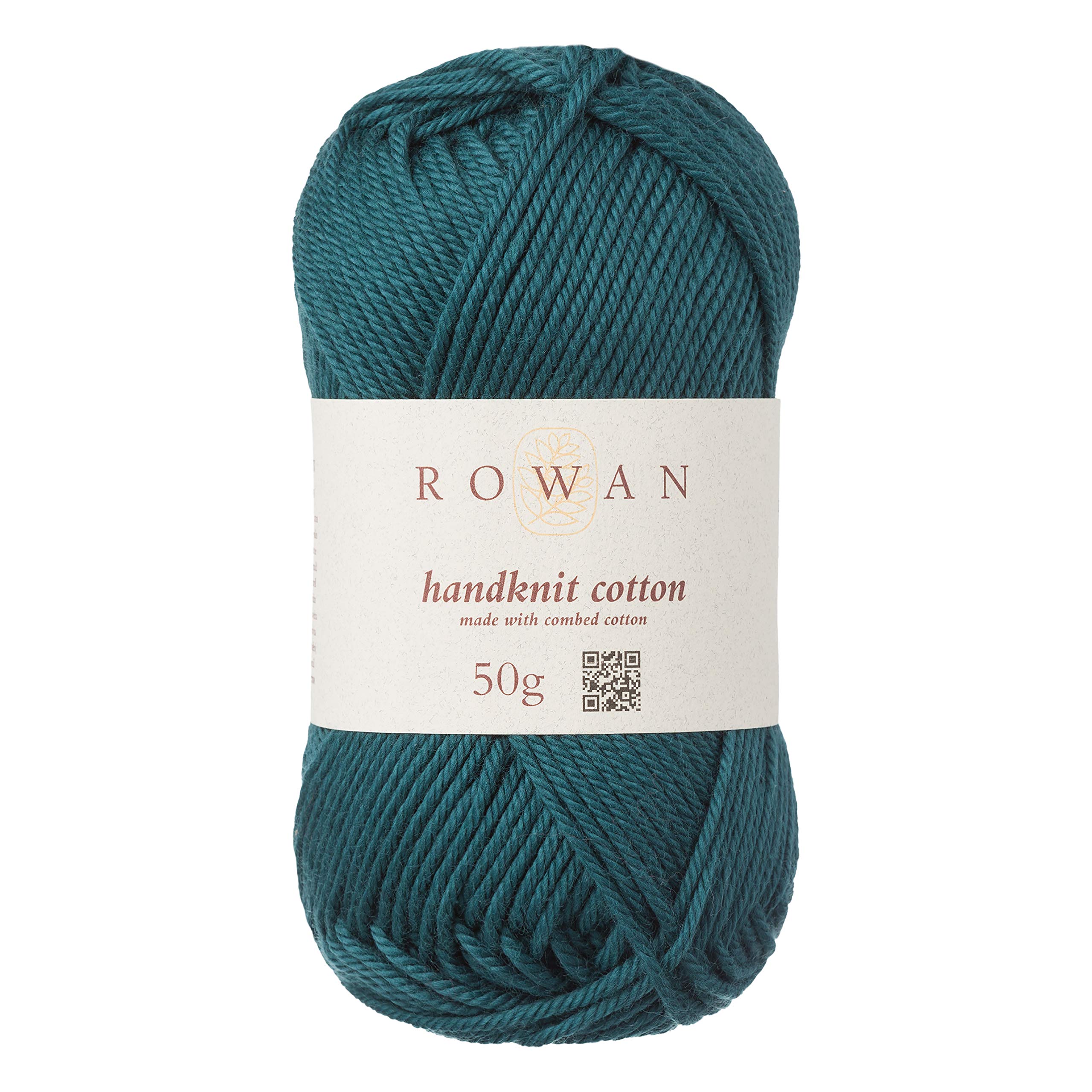 Rowan Hand Knitting Yarn, 100% Cotton, n.sea, One Size