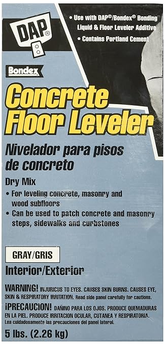 Dap 20369 Concrete Floor Leveler 5 Pound Amazon In Home Improvement
