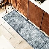 YARNSCAPE 2'6'' x 8' Washable Area Rug - Low Pile Soft Vintage Indoor Rug for Living, Dining or Bedroom - Lightweight Carpet 