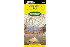Grand Canyon East [Grand Canyon National Park] (National Geographic Trails Illustrated Map)