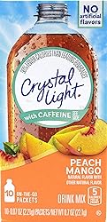 Crystal Light On The Go Peach Mango With Caffeine