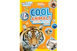 National Geographic Kids Cool Animals Sticker Activity Book: Over 1,000 Stickers!