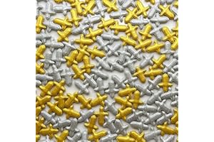 SE Si&Moos Gold and Silver Cross Sprinkles Mini Edible Crosses Baptism Cupcake Decorations Candy Cross Cake Decorations Silver and Gold Sprinkles for Decorating Cakes, Cupcakes, Cookies, Christian Baking Supplies 3 OZ
