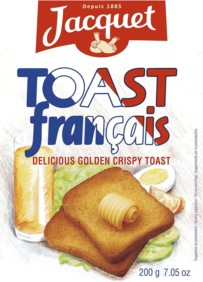 Jacquet Toast Francais, 200 g Amazon.co.uk Prime Pantry