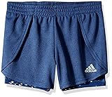adidas Girls' Toddler Performance 2fer Short, Noble