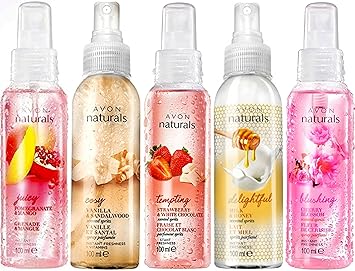 5 X Avon Naturals Korperspray Mix 5 X 100ml Amazon De Beauty