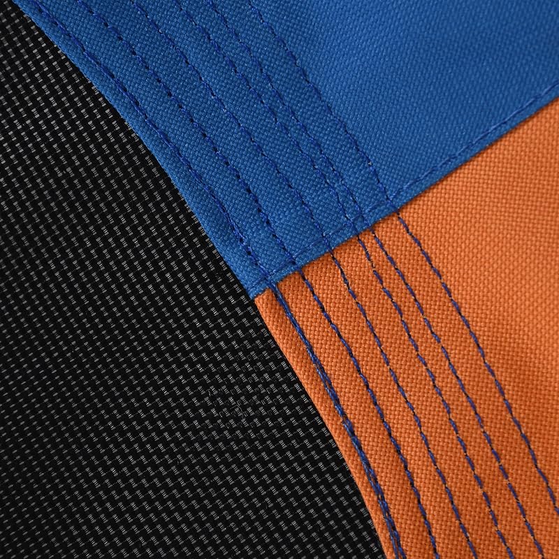 Columpio Nido Oval, niños y Adultos, 300 kg, XXL para Varios niños, 150 x 80 cm, Multicolor
