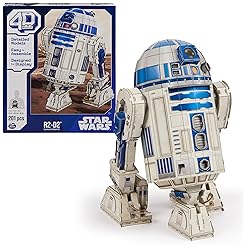 4D Build Star Wars R2-D2 Cardstock 3D Model