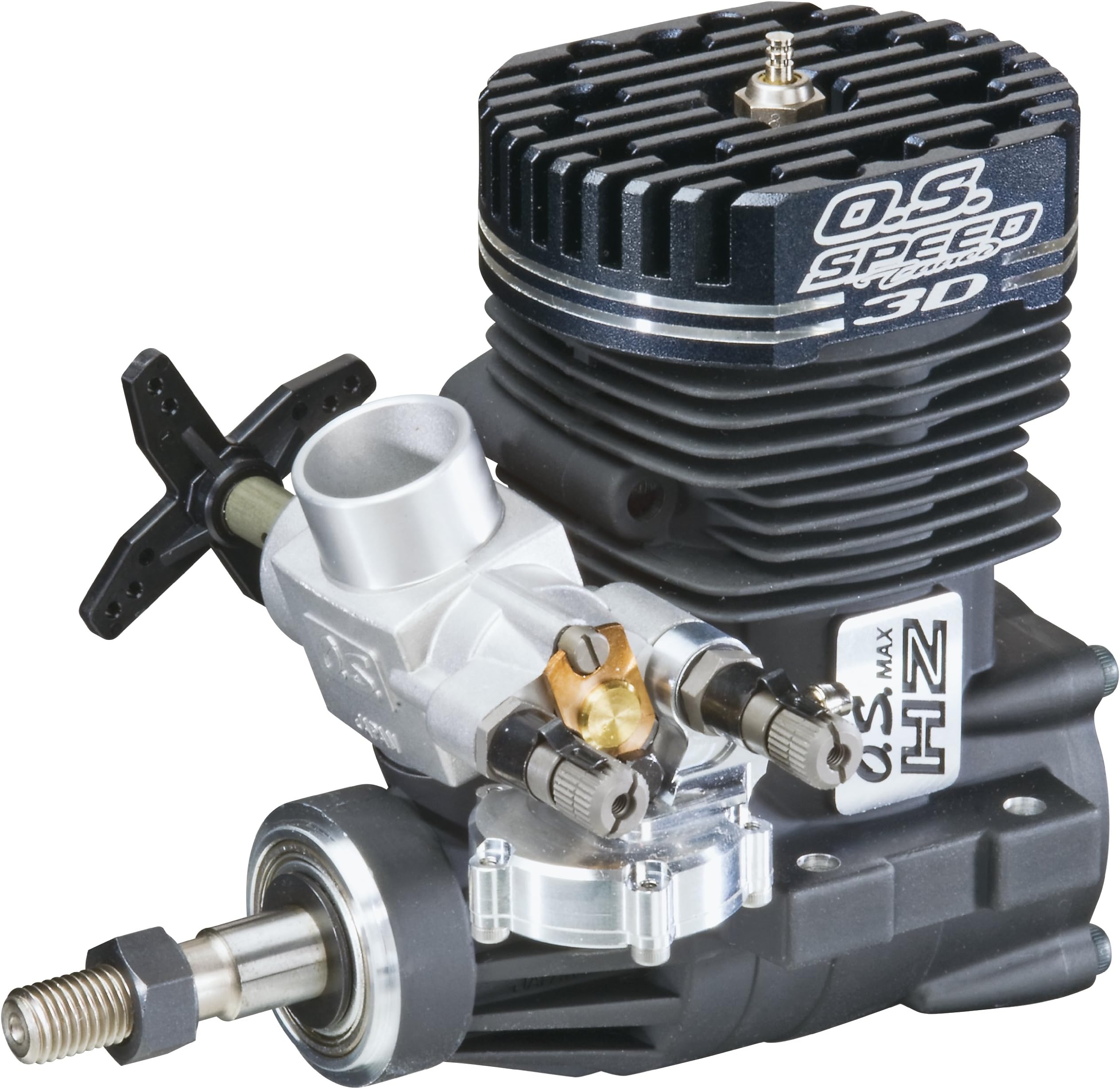 OS Engines 18642 91HZ-R 3D Speed 61G Helicopter Engine, Black