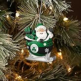 FOCO - NBA 4" Basketball Sleigh Resin Xmas Christmas Holiday Tree Hanging Ornament