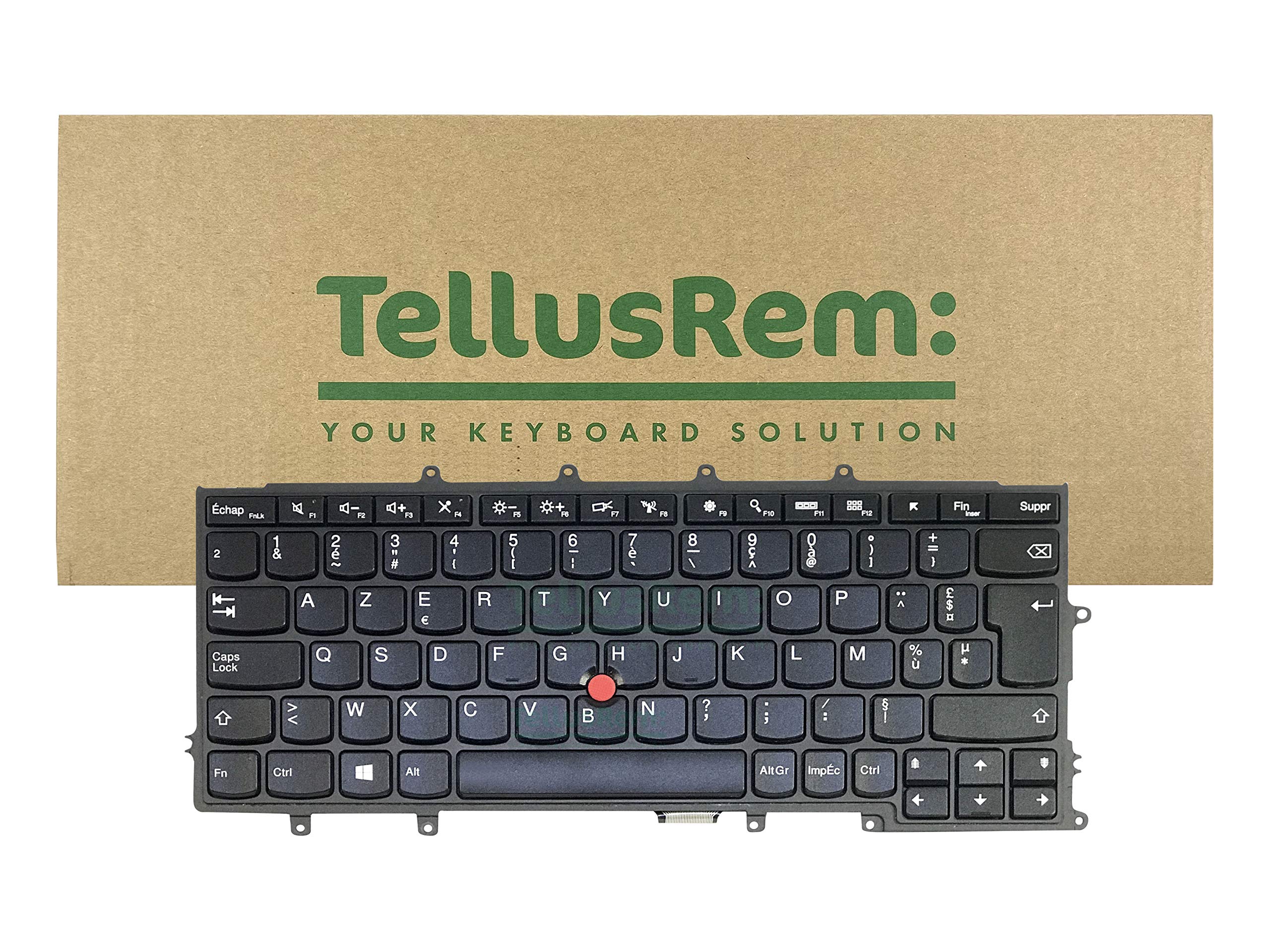 TellusRem replacement French non-backlit keyboard for Lenovo Thinkpad X230s X240 X240S X240I X250 X260 X270