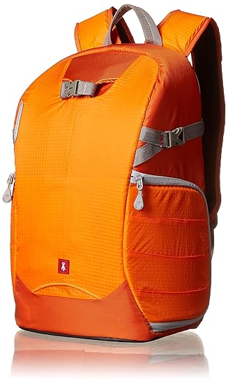 orange camera bag